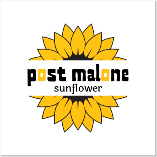 sun flower | Post Malone Posters and Art